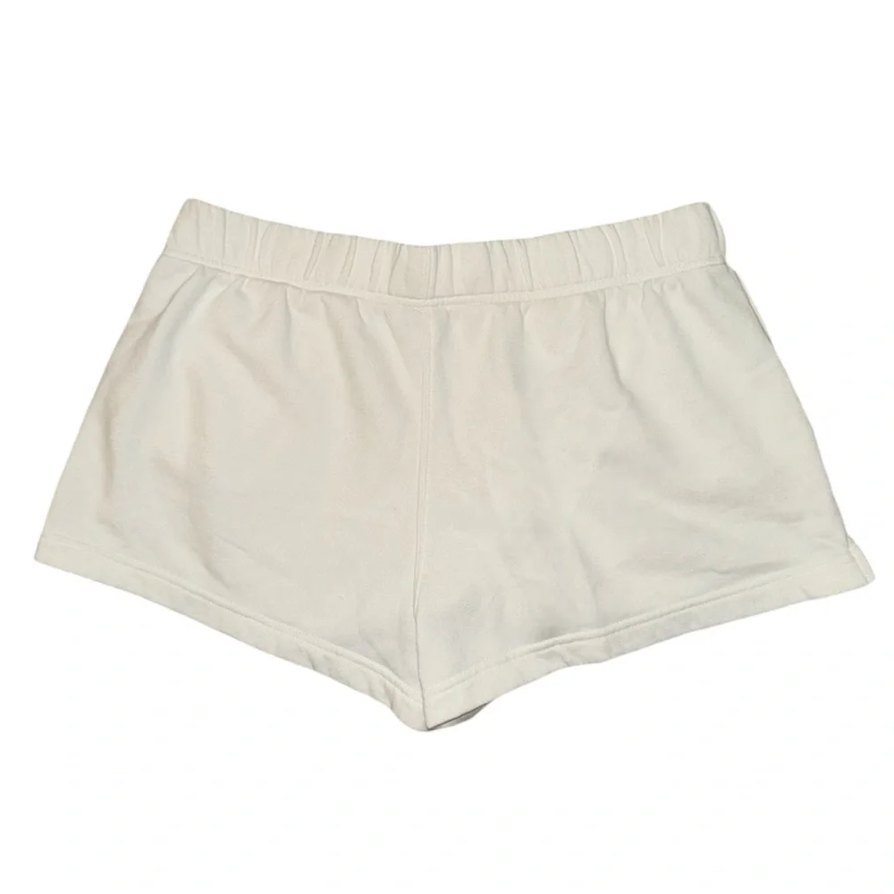 The North Face white rainbow logo elastic waistband shorts women’s size XL SOLD - Picture 2 of 5